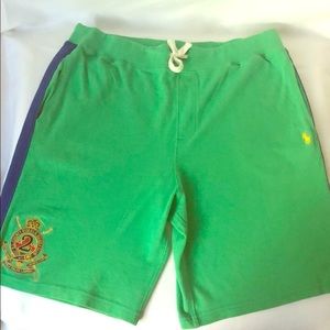 Green Polo Ralph Lauren shorts
